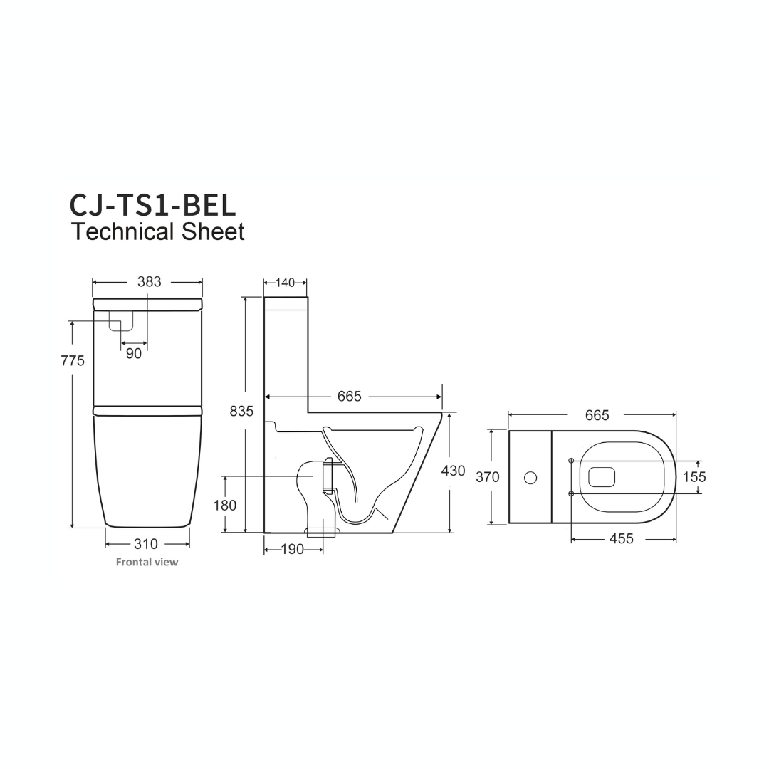 Belle Tornado Toilet