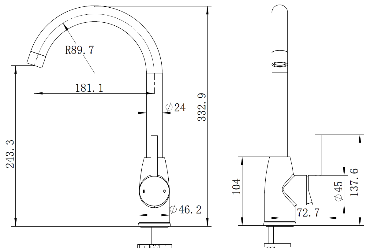 Parker Kitchen Mixer
