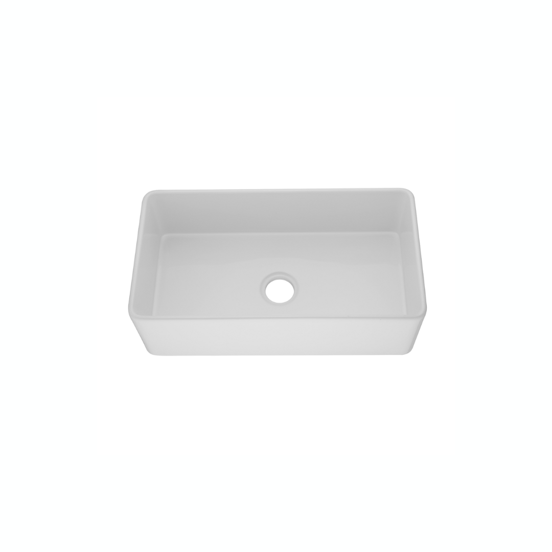 Quartz Farmhouse Kitchen Sink - 838x482x262mm