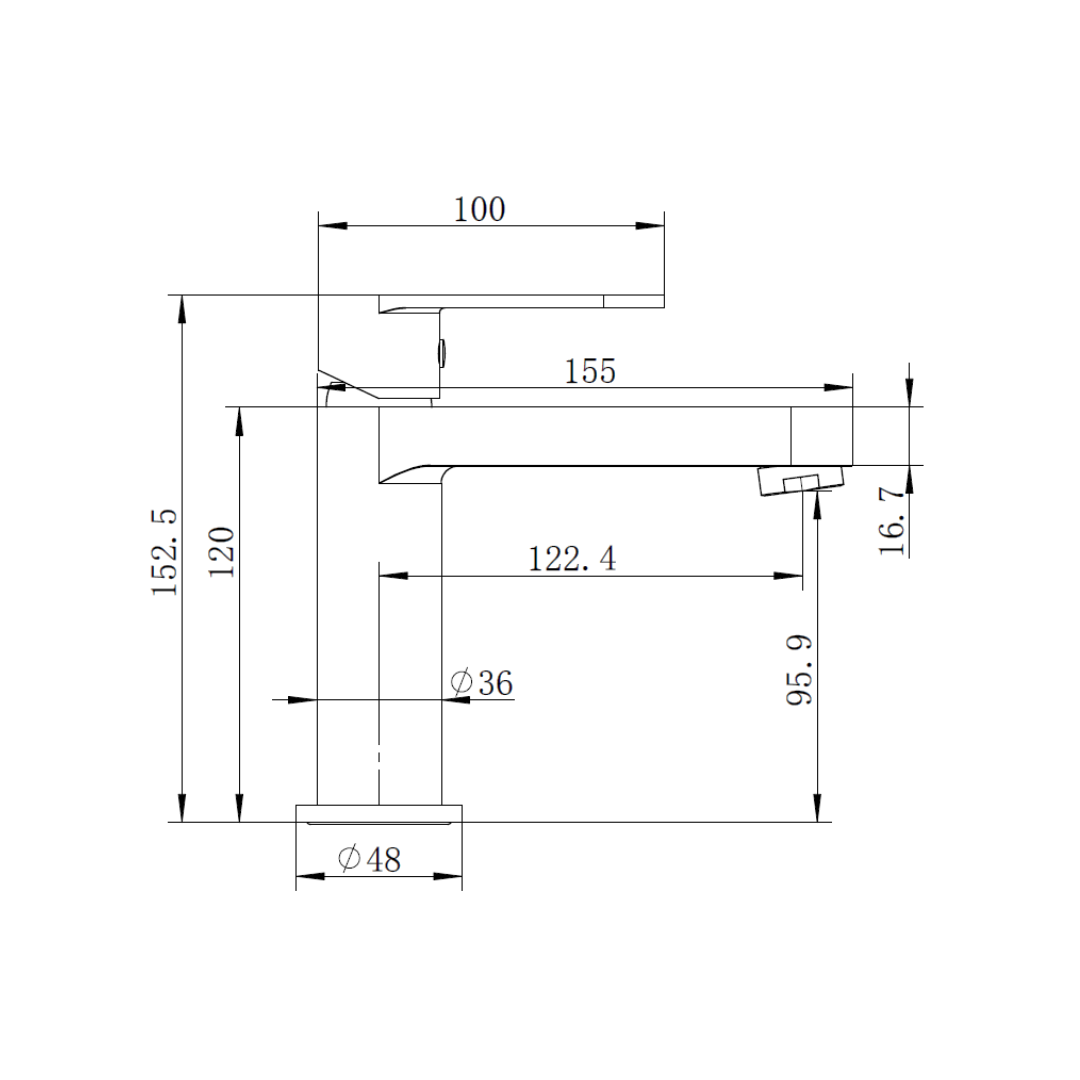 Malo Basin Mixer