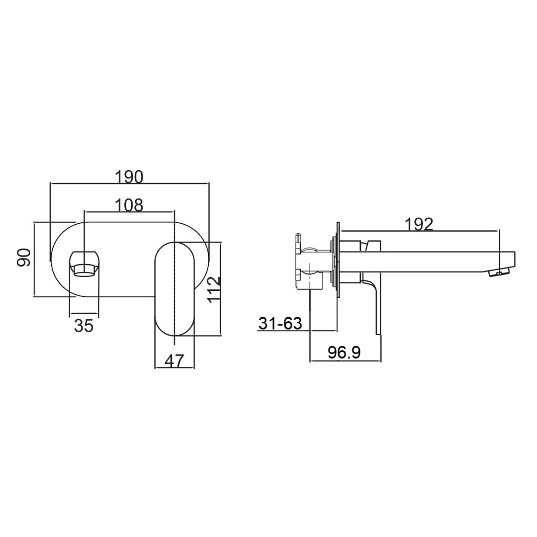 Mosman Combination Mixer Chrome – Bonnyrigg Tiles