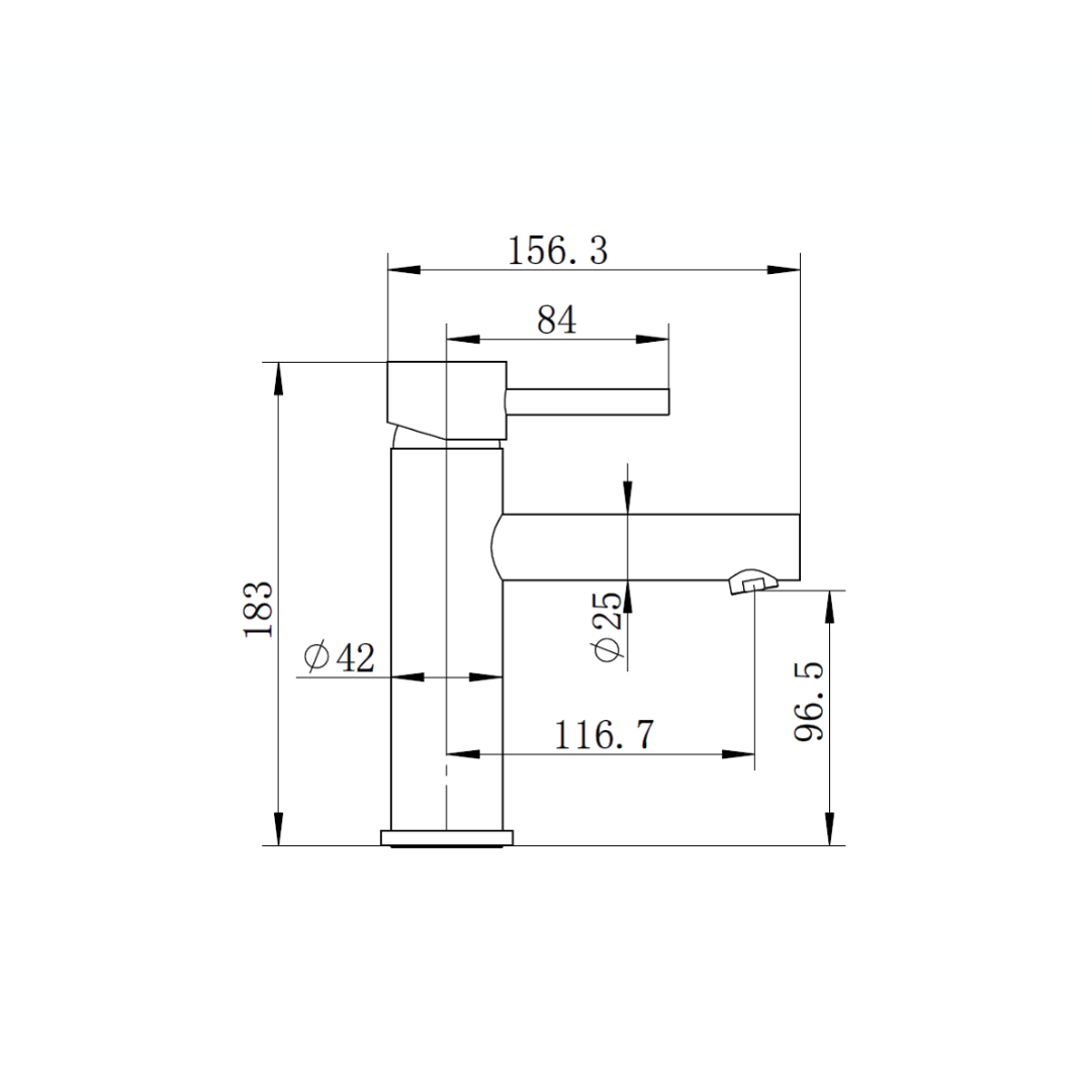 Parker Basin Mixer