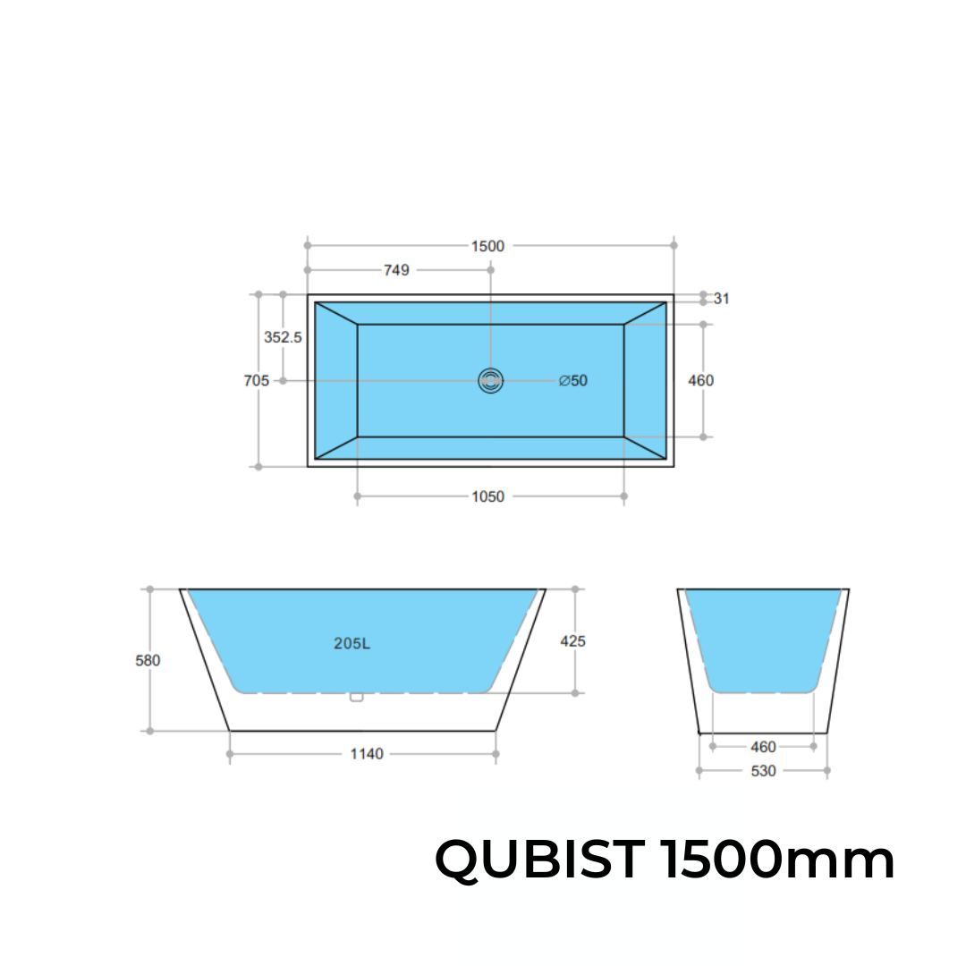 Qubist Bath