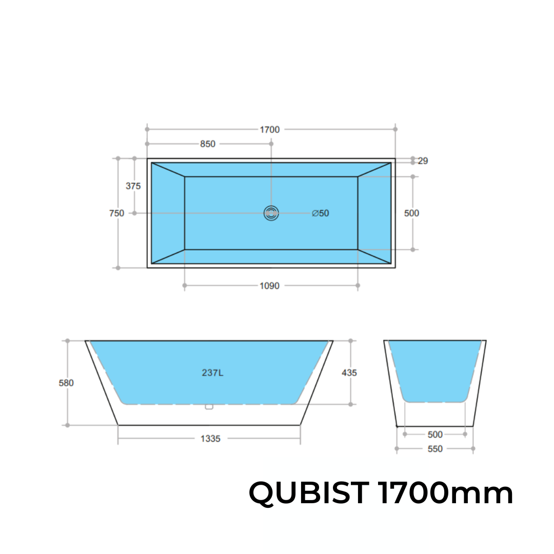 Qubist Bath