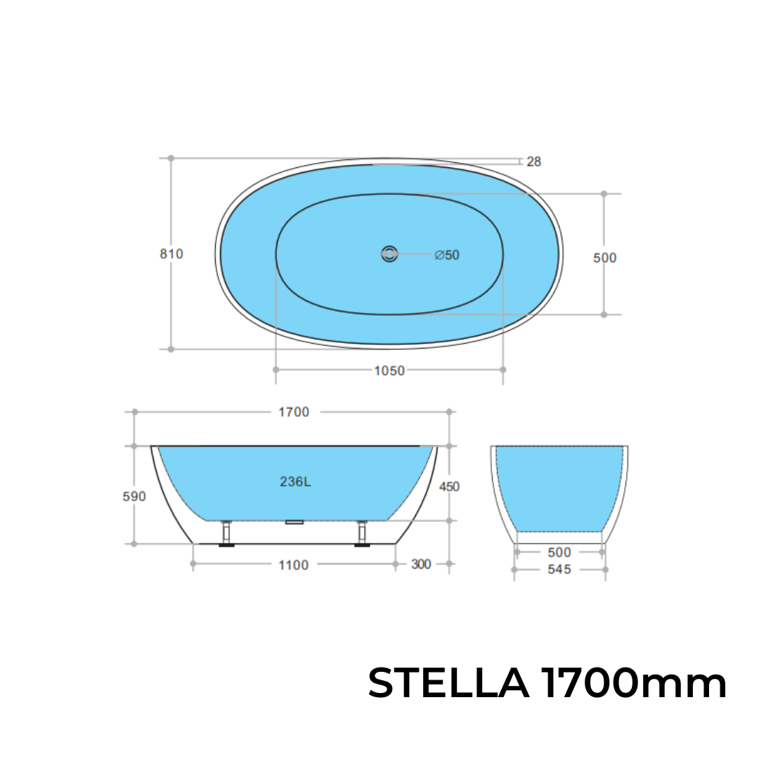 Stella Bathtub